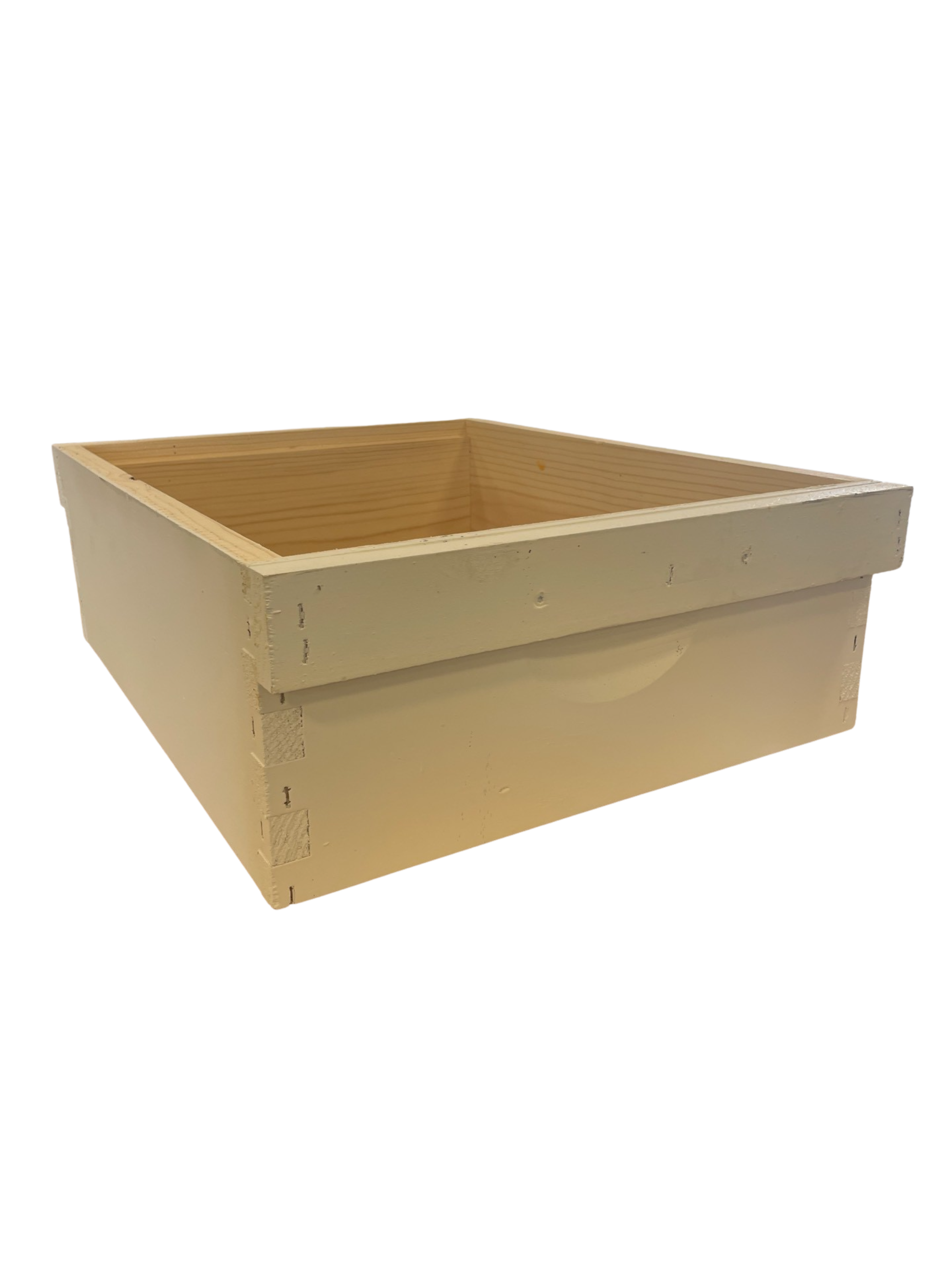 Shallow (6 5/8") Hive Box  | Cleated | Painted