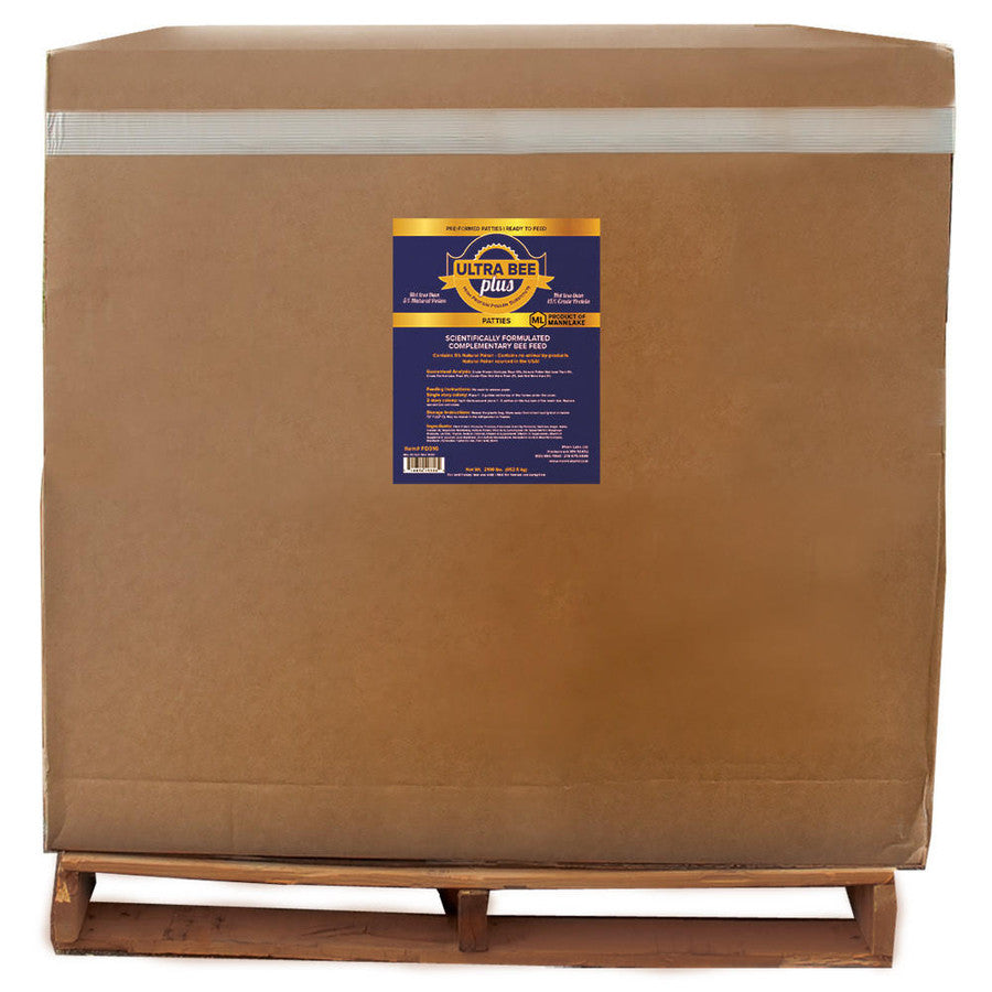 Ultra Bee Plus Patties with Natural Pollen 2100 lb Tote