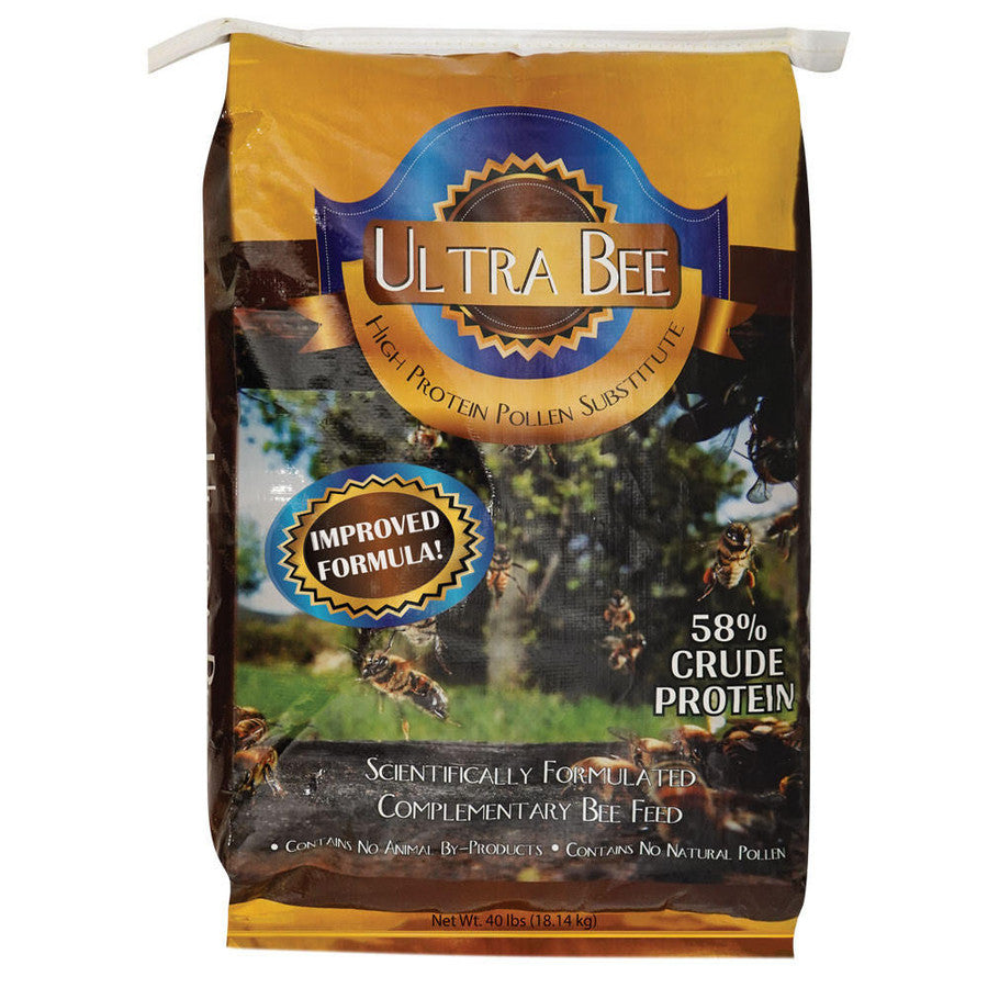 Ultra Bee High Protein Pollen Substitute Dry Feed, 40 lb Bag