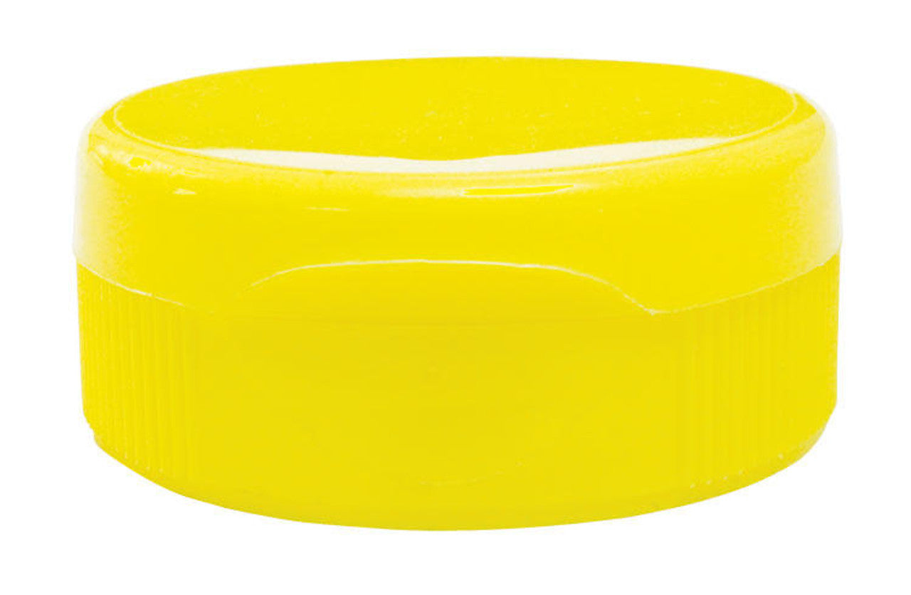 38mm Yellow Flip Top Lid Case of 1700