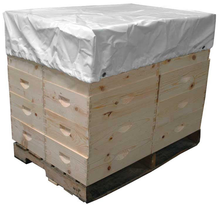 Canvas 6 Way Pallet Cover with Grommets